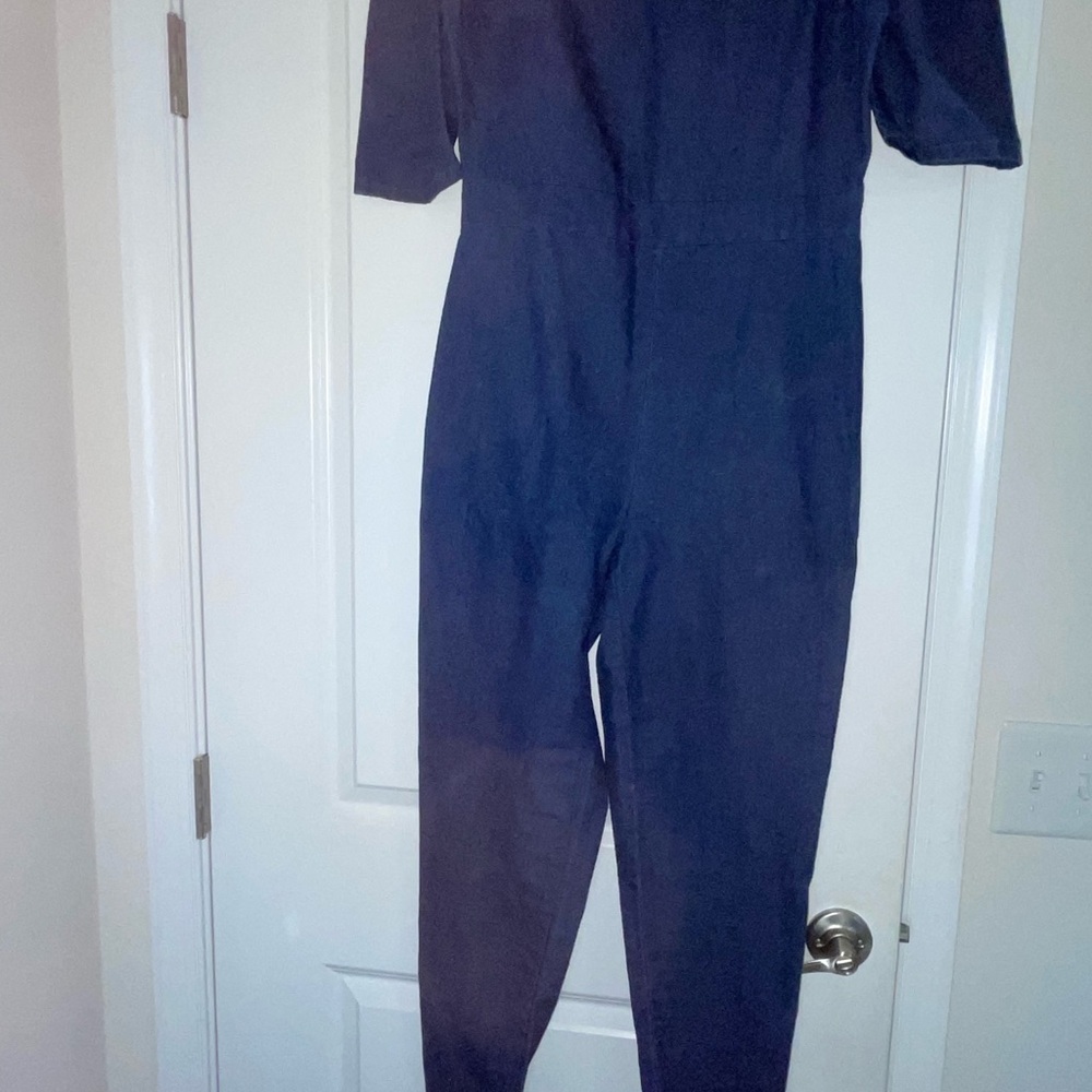 Stylish Blue Jumpsuit